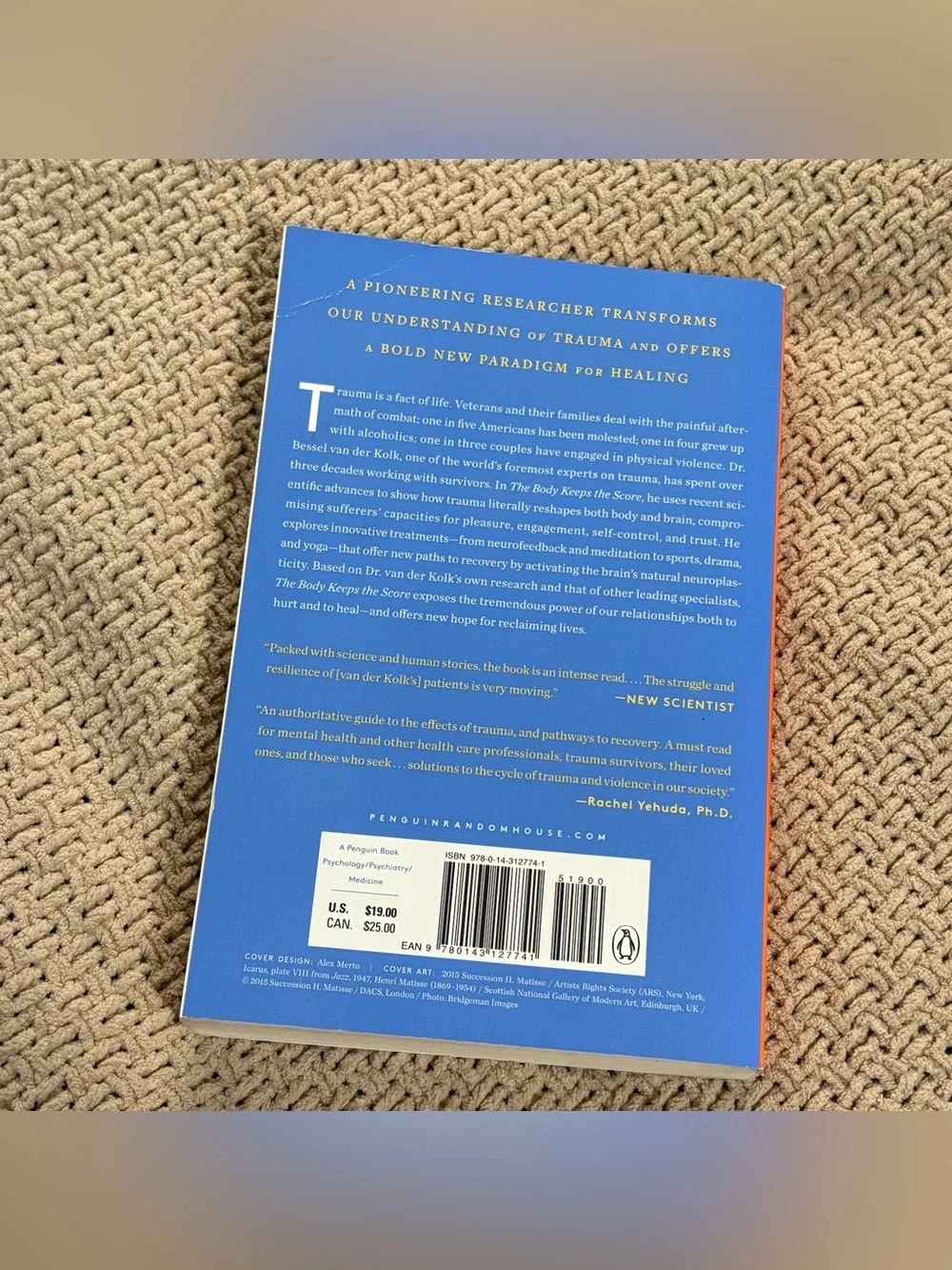 Body Keeps the Score : Brain, Mind, and Body in the Healing of Trauma by Bessel